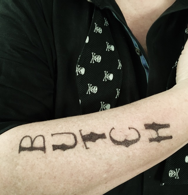 Butch: My New Permanent (marker) Tattoo